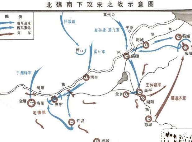 南北朝南北实力的消长：刘宋北伐惨败的后果