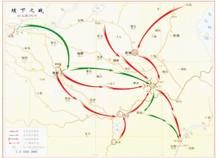 垓下之战中，刘邦军队总共出动了多少兵力？