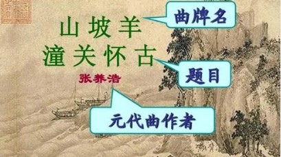 曲牌名简介：古代的曲很长，一首曲的部分小节的名字